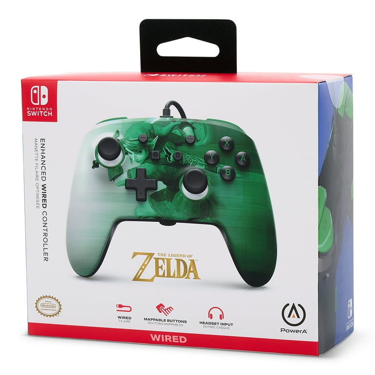 PowerA Enhanced Wired Controller for Nintendo Switch - Heroic Link PowerA Enhanced Wired Controller for Nintendo Switch - Heroic Link